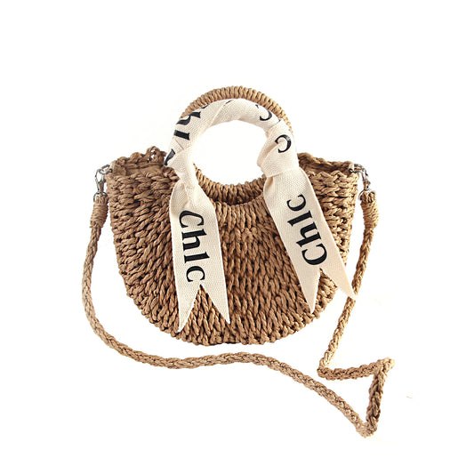 Eiyye Women'S Shoulder Handbags Straw Beach Bag Woven Crossbody Bag Handbag Purse Summer Beach Bags