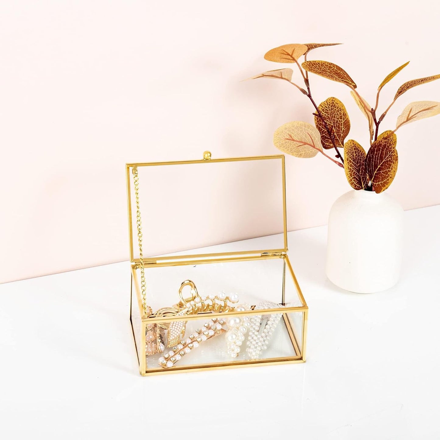 Display Box organizing small accessories on a tabletop for easy access and neat storage